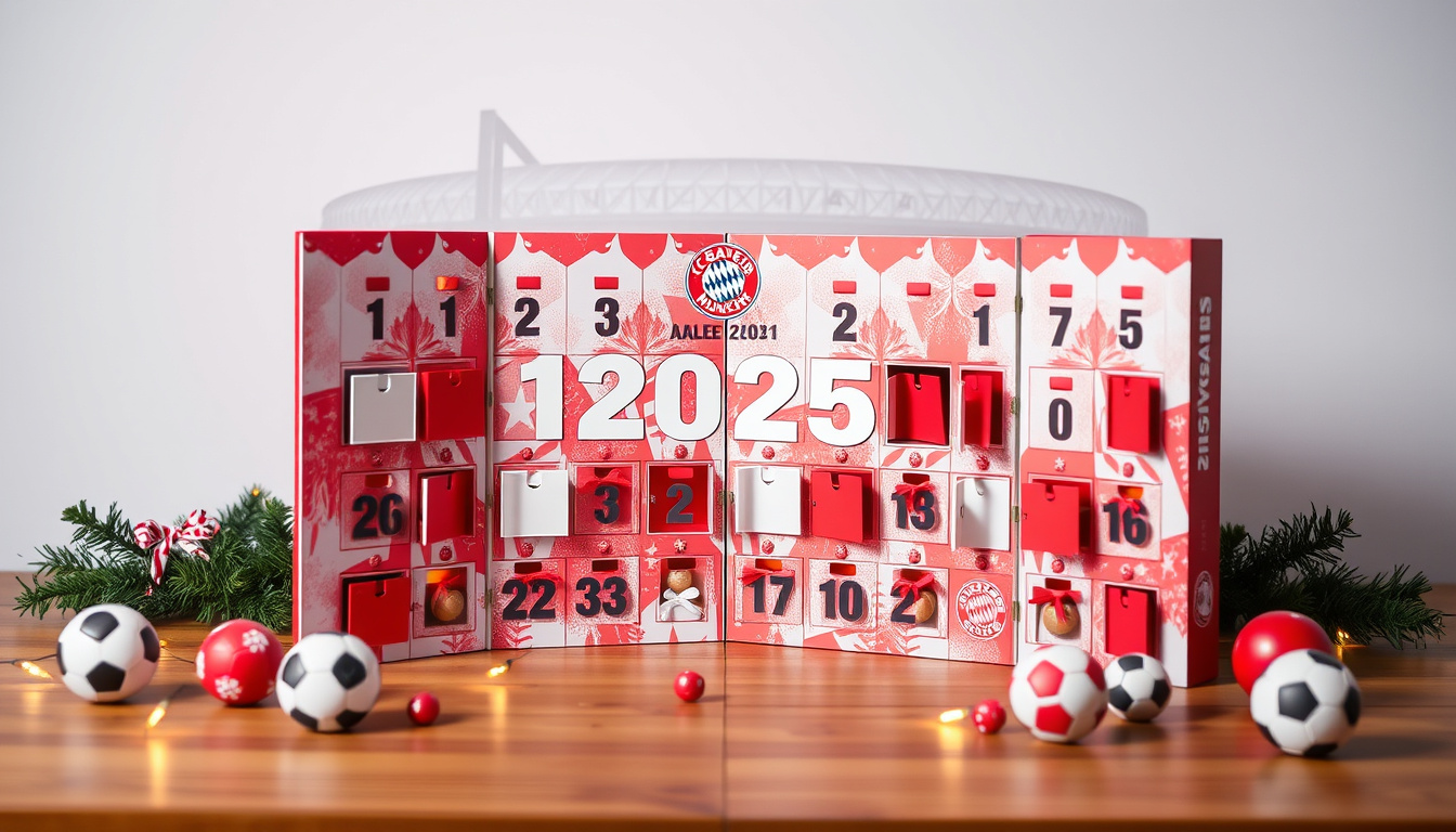 FC Bayern Adventskalender 2025: Inhalt, Preis, Kaufen